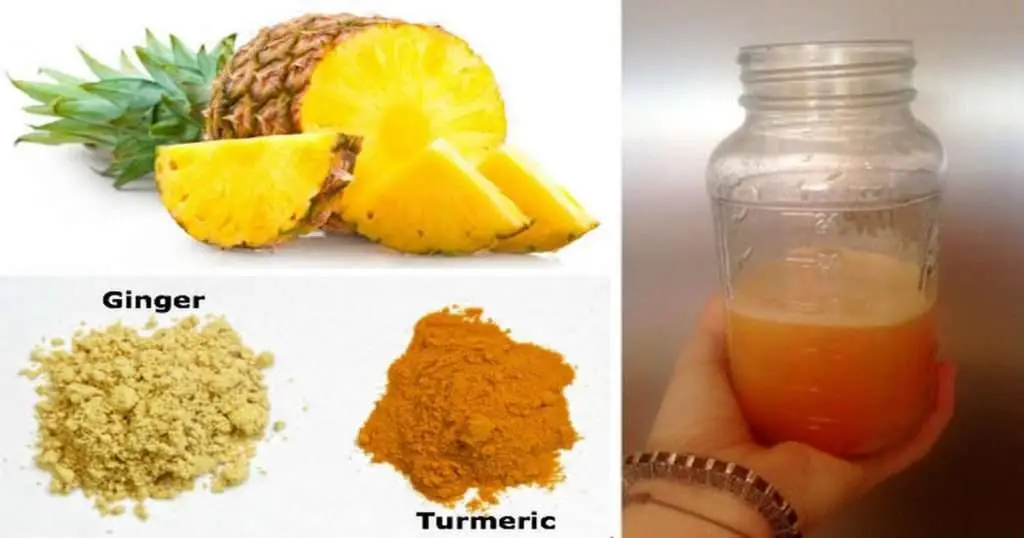 Pineapple and Turmeric