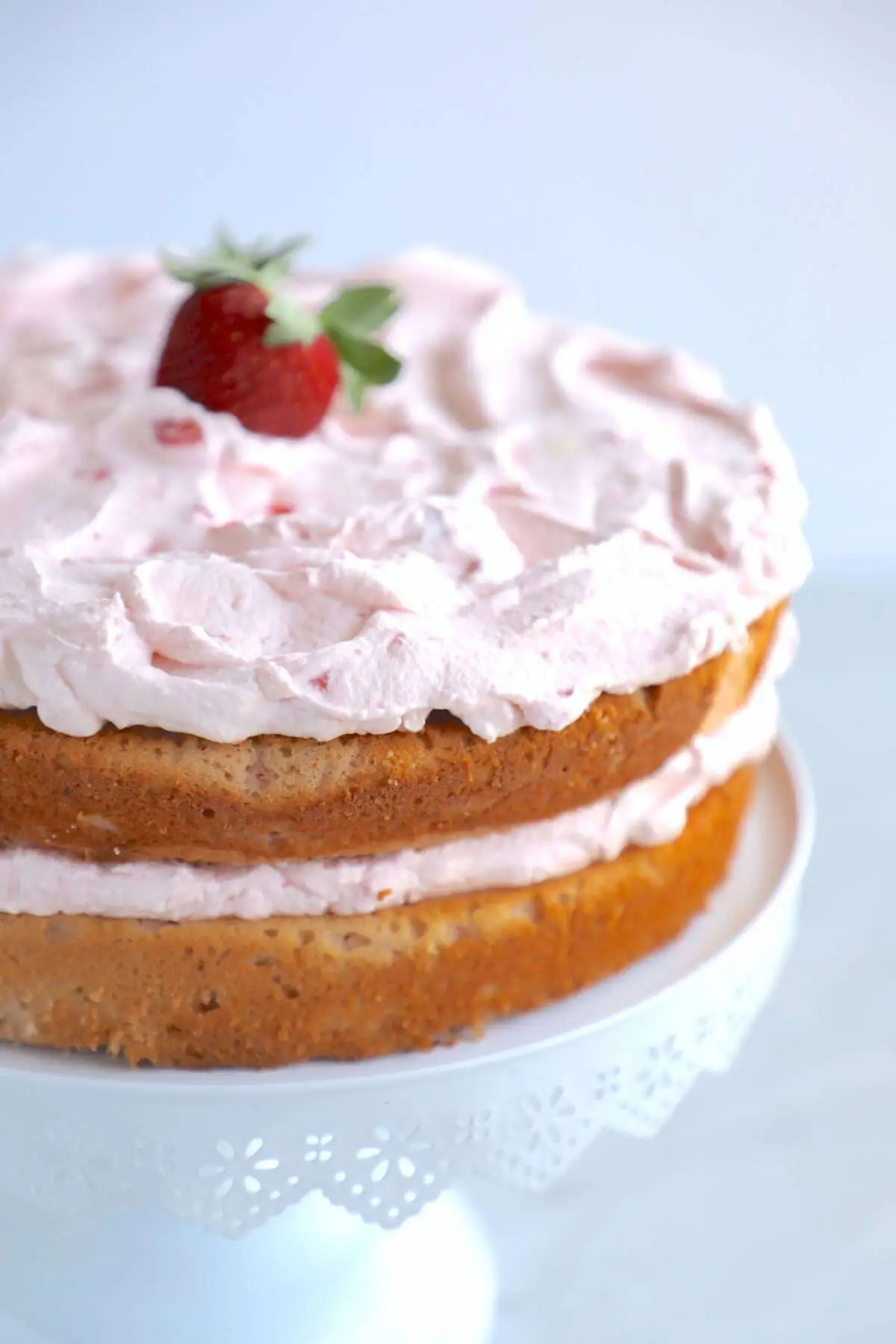 Strawberry Cream Pie